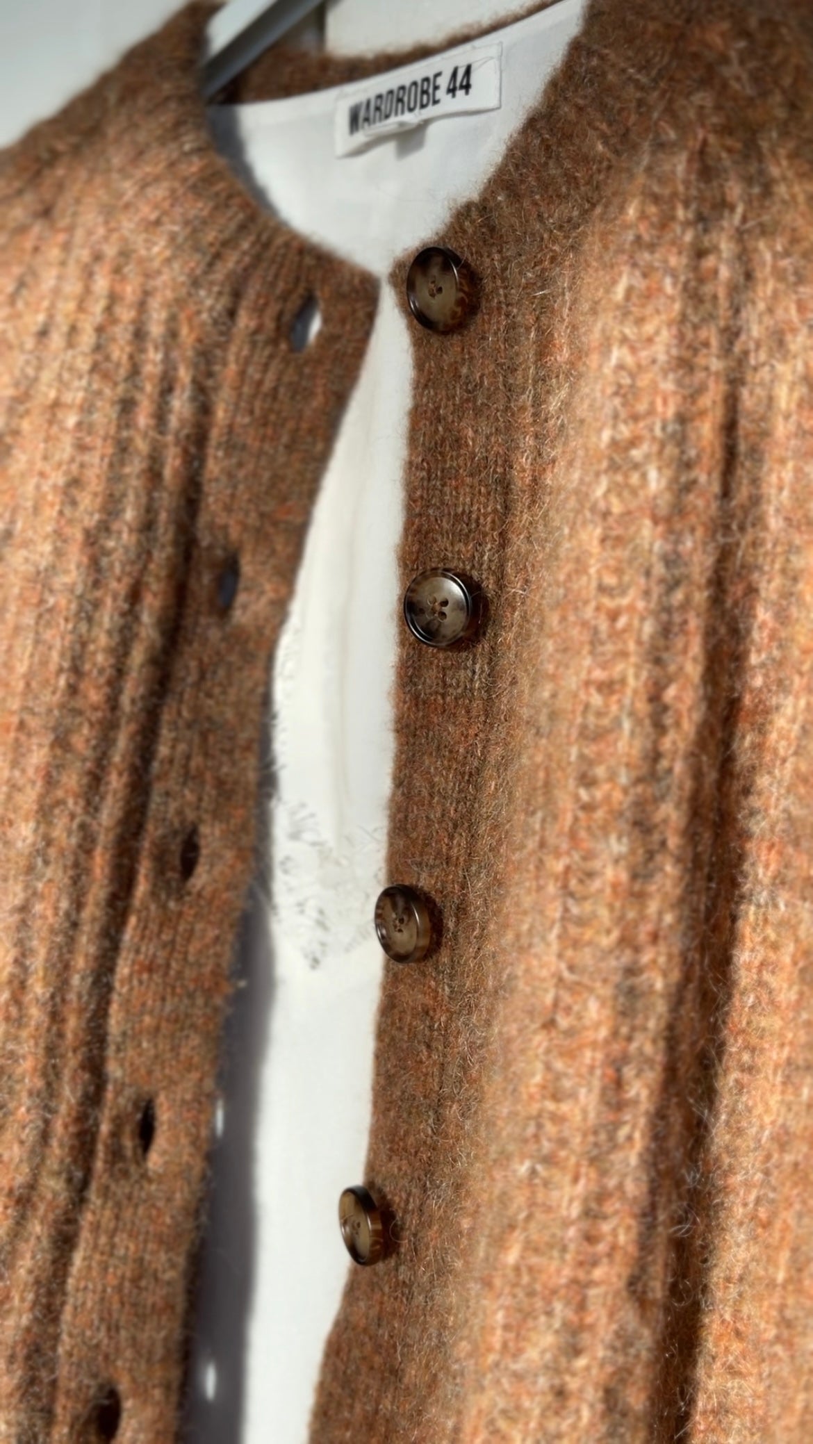 Alex cardigan in mocha