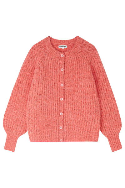 Alex cardigan in coral