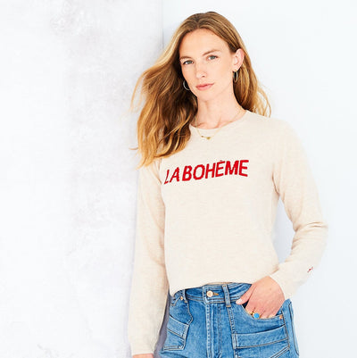 La Bohème merino wool jumper