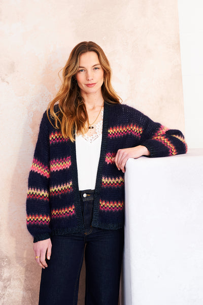 Tess cardigan in navy