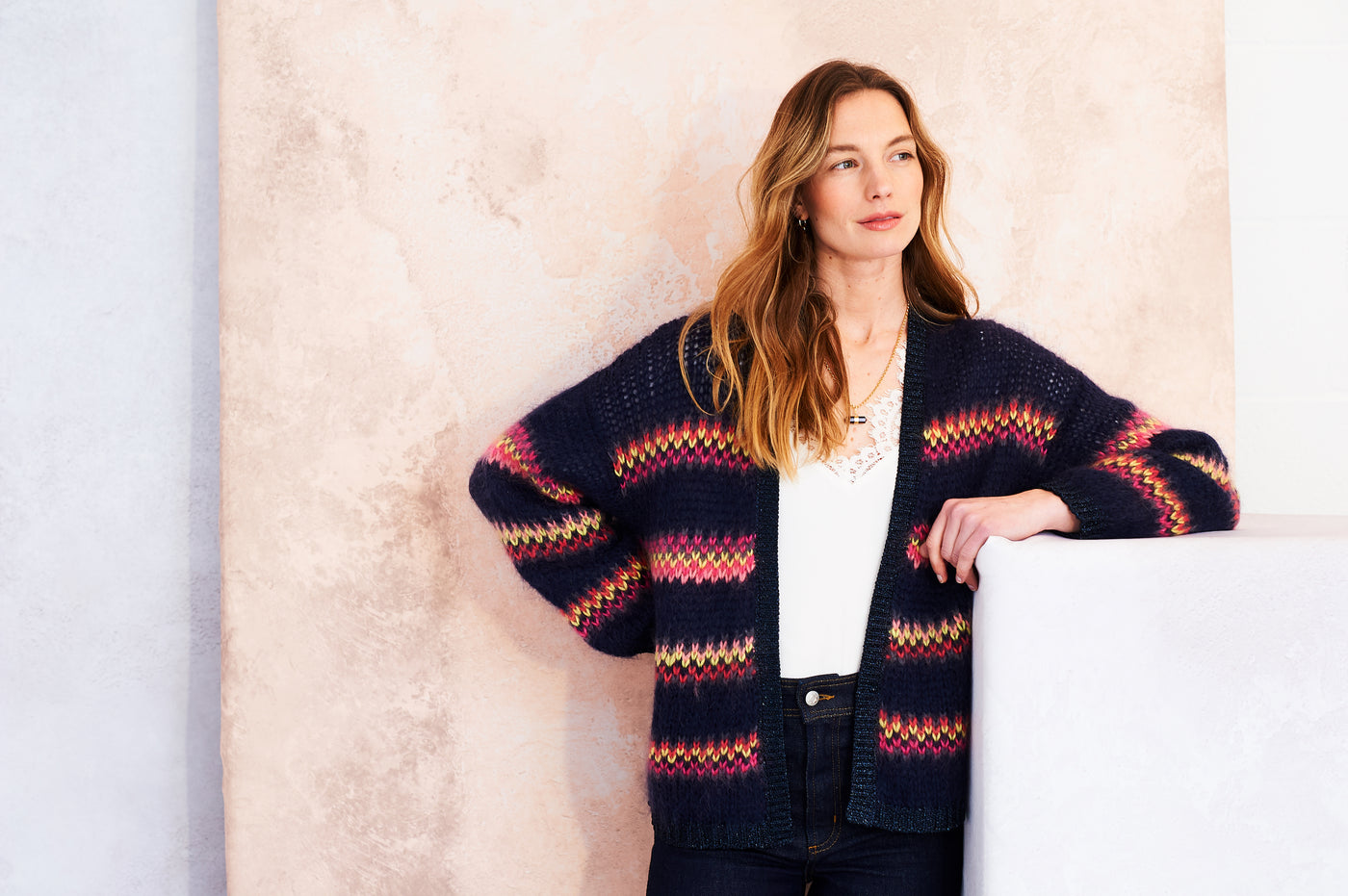 Tess cardigan in navy