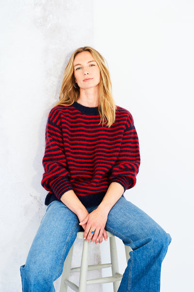 Orla mohair-blend jumper