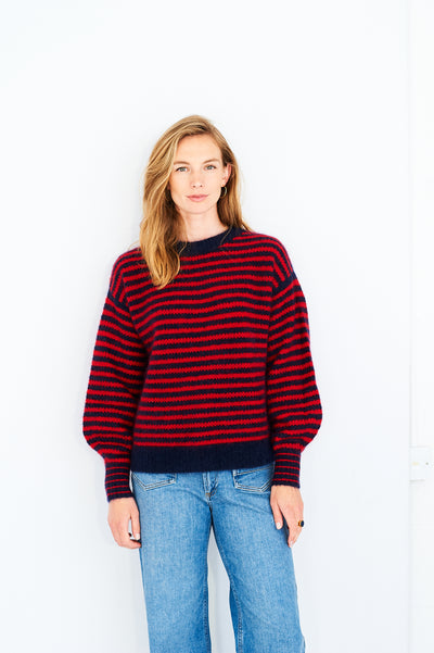 Orla mohair-blend jumper