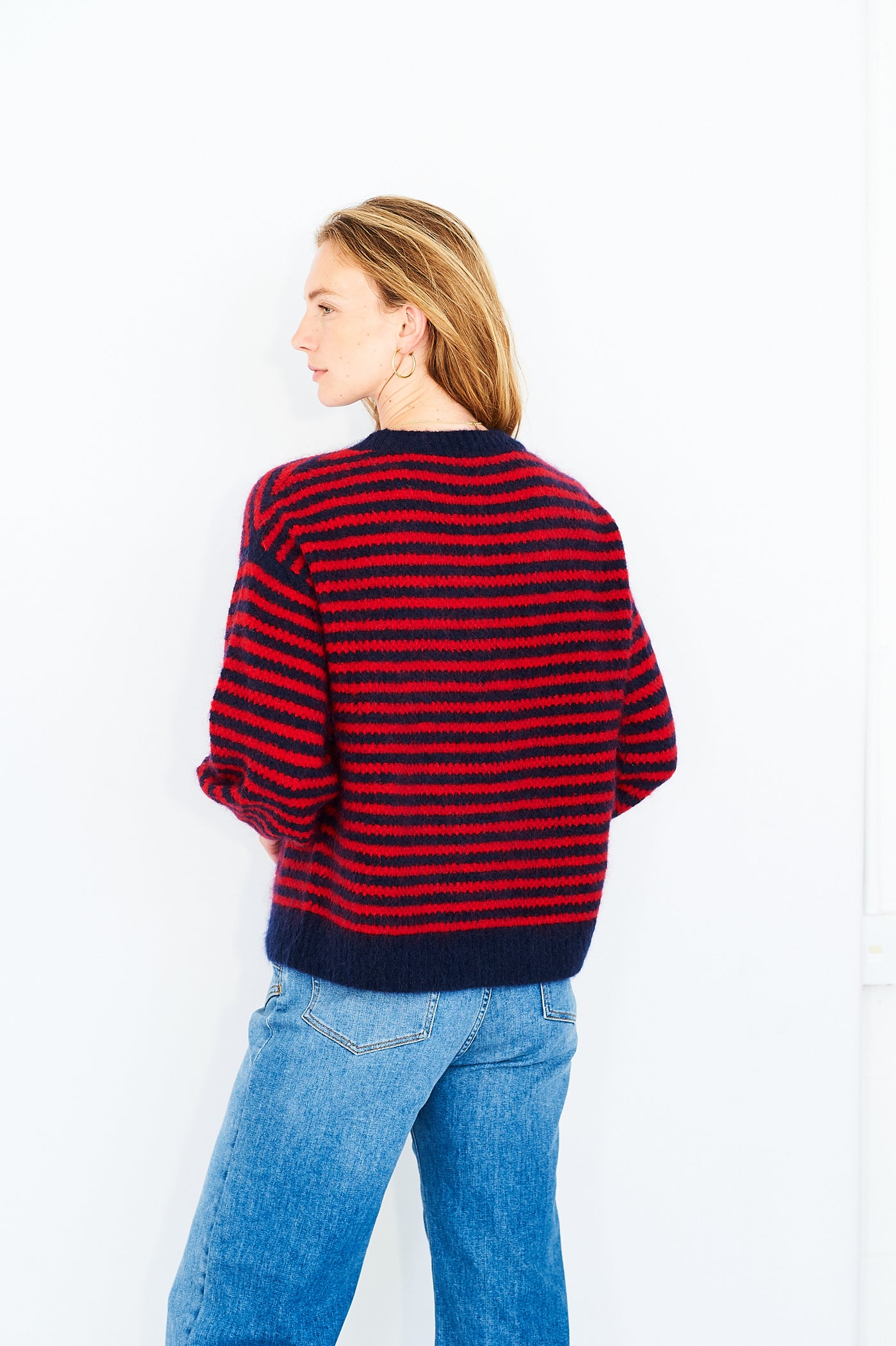 Orla mohair-blend jumper