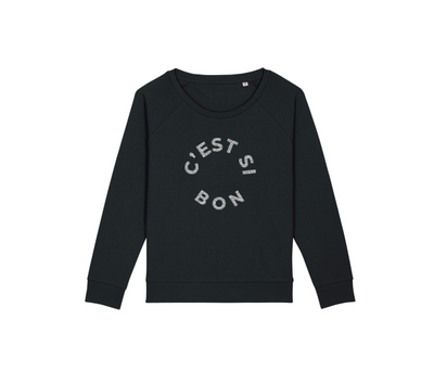 C'est Si Bon sweatshirt in black