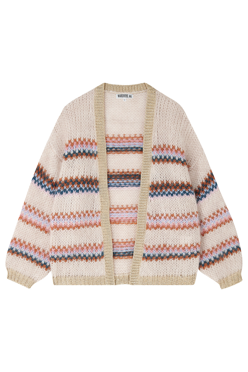 Tess cardigan in Spring stripe